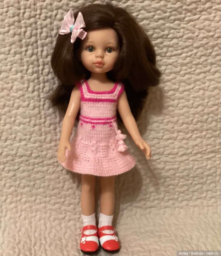 Комплект в розовых тонах — Одежда и обувь для кукол своими руками: фото (фото 6)