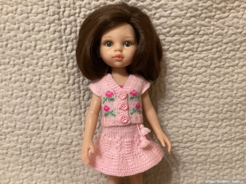 Комплект в розовых тонах — Одежда и обувь для кукол своими руками: фото (фото 3)