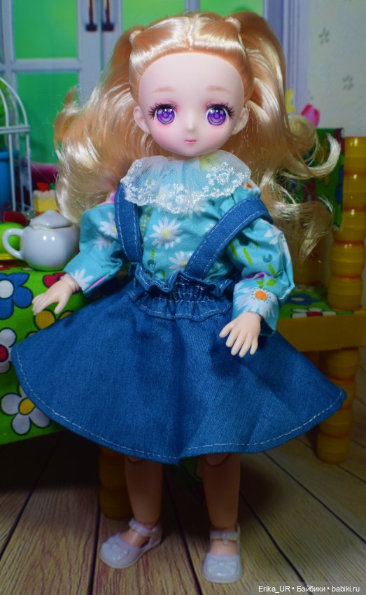 Перепись КуклоНаселения. 2 Play-doll, doll-buy-2022, big-eyes, Aliexpress, doll-28-cm, tiny-doll (фото 5)