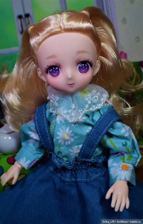 Перепись КуклоНаселения. 2 Play-doll, doll-buy-2022, big-eyes, Aliexpress, doll-28-cm, tiny-doll (фото 3)
