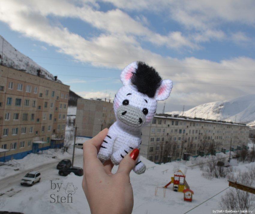 Зёбрик — Вязаные игрушки и амигуруми: крючком