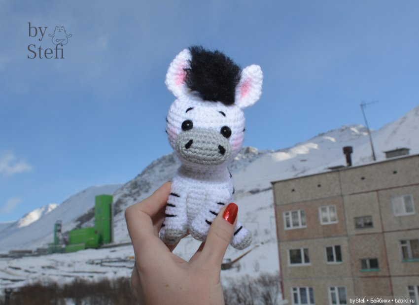 Зёбрик — Вязаные игрушки и амигуруми: крючком (фото 6)