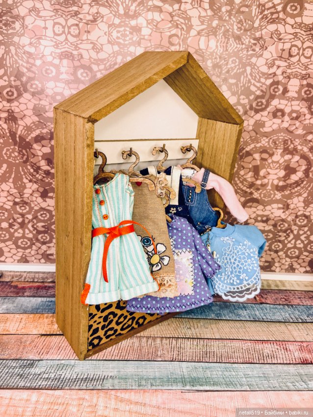 Мини гардероб для Лилу от Tafi-dolls