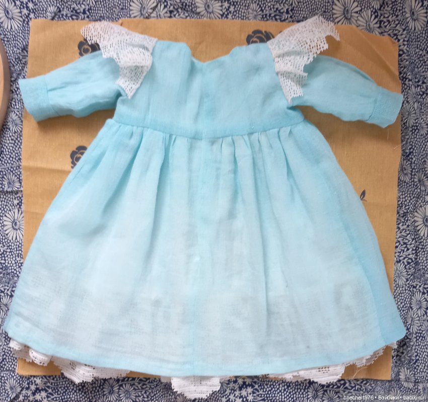 Одежда для антикварной куклы (фото 3)