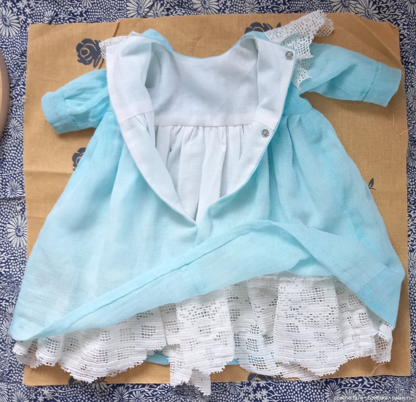 Одежда для антикварной куклы (фото 4)