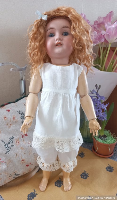 Одежда для антикварной куклы (фото 8)