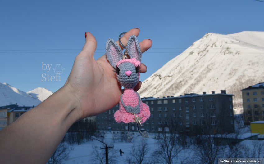 Зайка Мурфочка — Вязаные игрушки и амигуруми: крючком (фото 9)