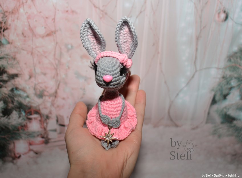 Зайка Мурфочка — Вязаные игрушки и амигуруми: крючком (фото 2)