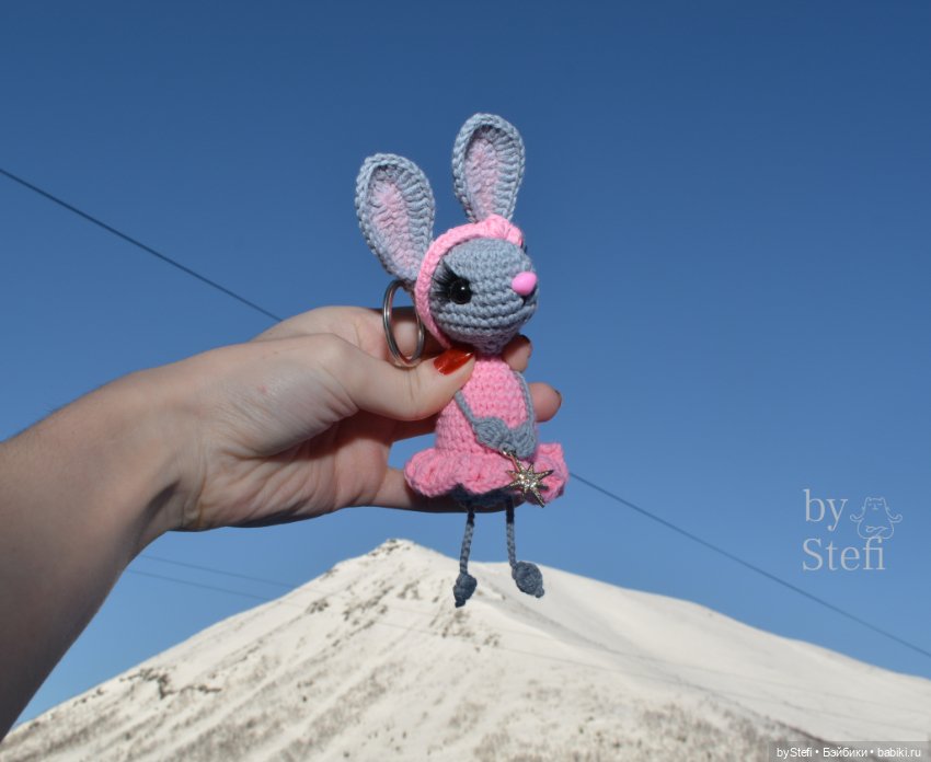 Зайка Мурфочка — Вязаные игрушки и амигуруми: крючком (фото 8)