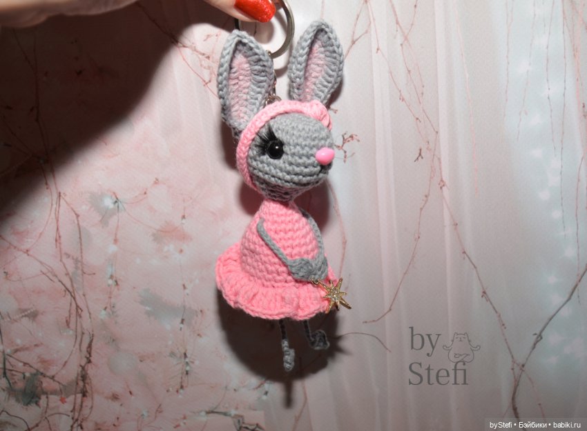 Зайка Мурфочка — Вязаные игрушки и амигуруми: крючком (фото 5)