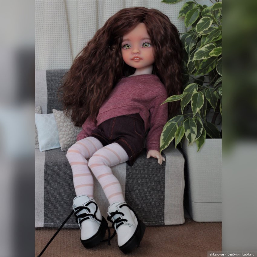 Продолжаем творить❤️ — ООАК Paola Reina (Паола Рейна) и испанских кукол: перерисовка (фото 7)