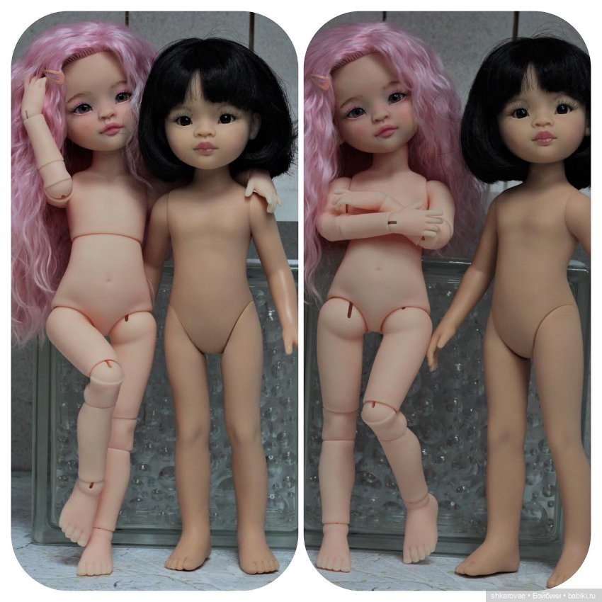 Продолжаем творить❤️ — ООАК Paola Reina (Паола Рейна) и испанских кукол: перерисовка