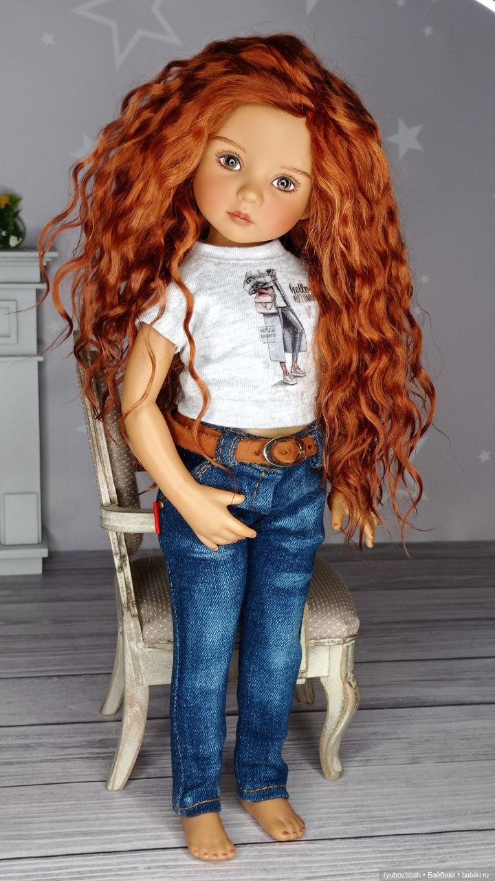Джинса-как отдельный стиль для Кукол💙👖🧢