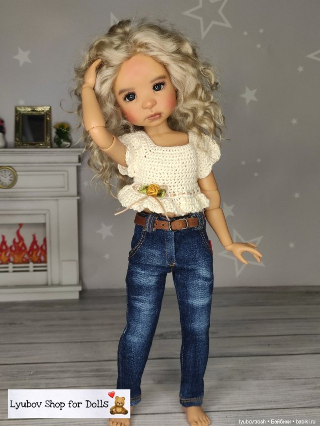 Джинса-как отдельный стиль для Кукол💙👖🧢