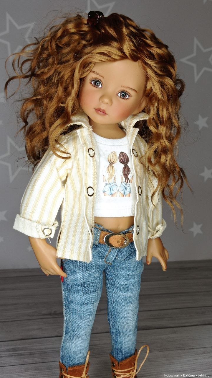 Джинса-как отдельный стиль для Кукол💙👖🧢