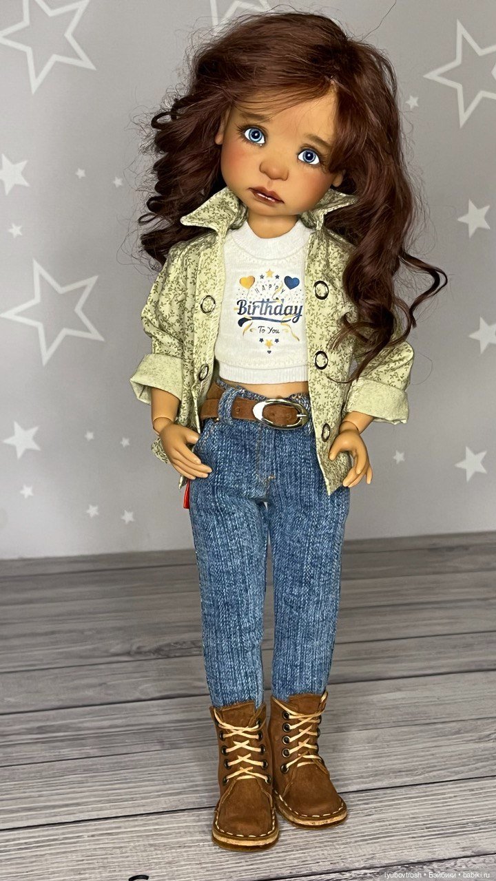 Джинса-как отдельный стиль для Кукол💙👖🧢