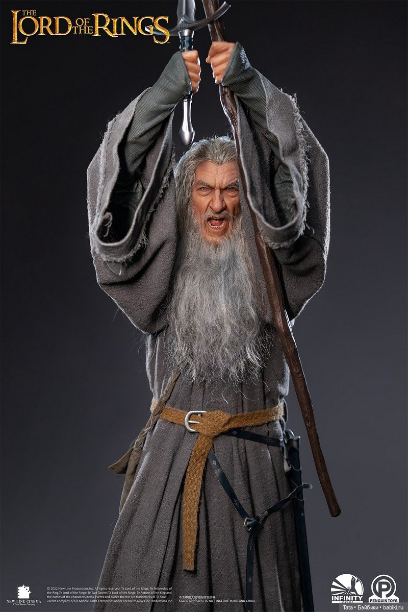Infinity Studio с Penguin Toys - статуя Гэндальфа Серого в масштабе 1:2 (фото 2)
