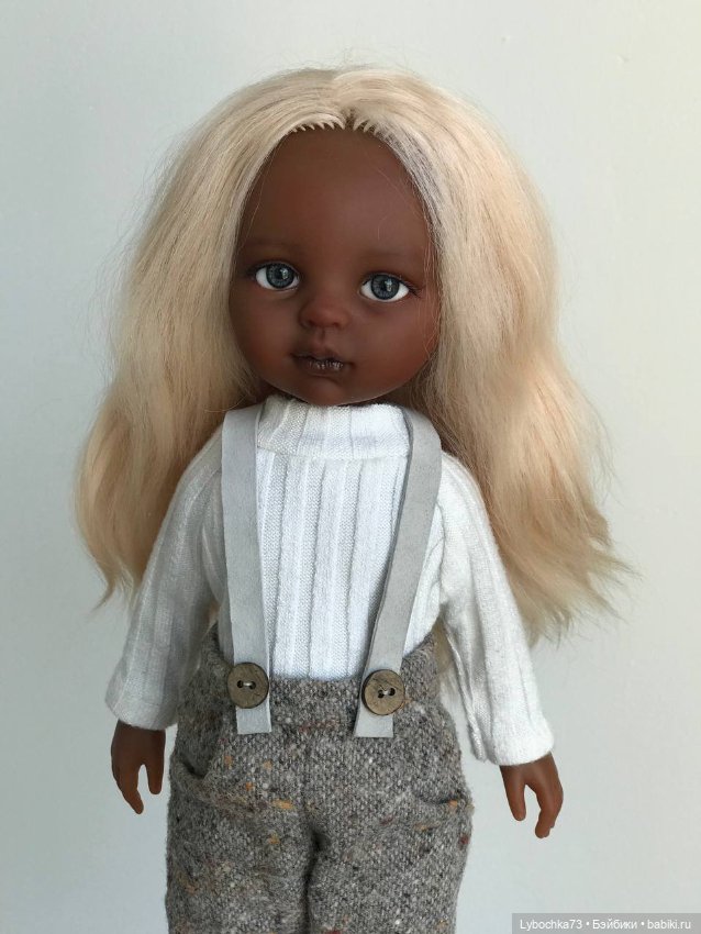 Первый блин не комом — ООАК Paola Reina (Паола Рейна) и испанских кукол: перерисовка (фото 5)