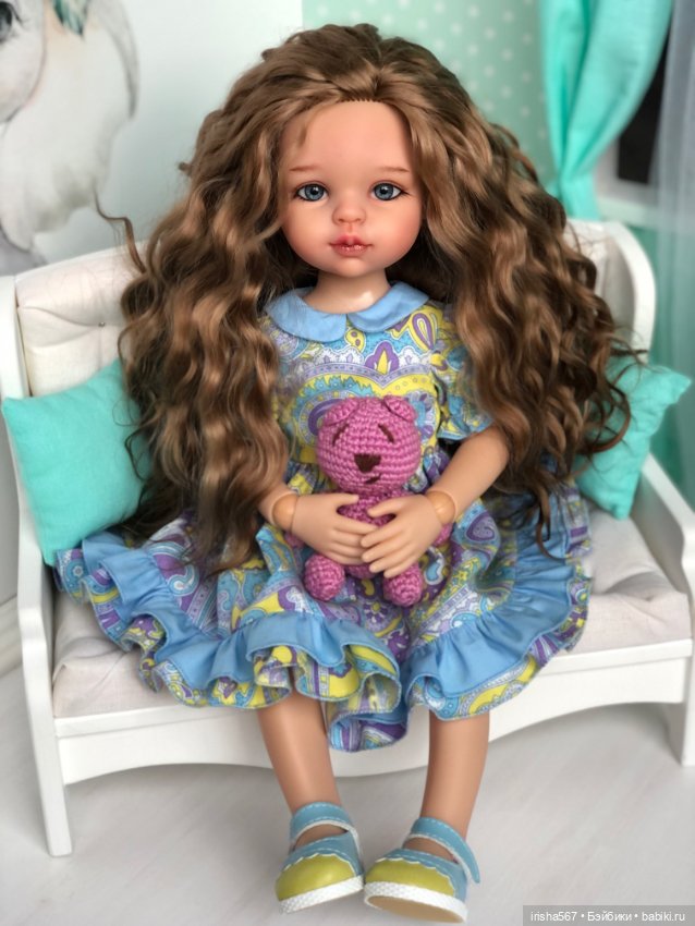 Маленькая малышка Паолка — ООАК Paola Reina (Паола Рейна) и испанских кукол: перерисовка (фото 4)