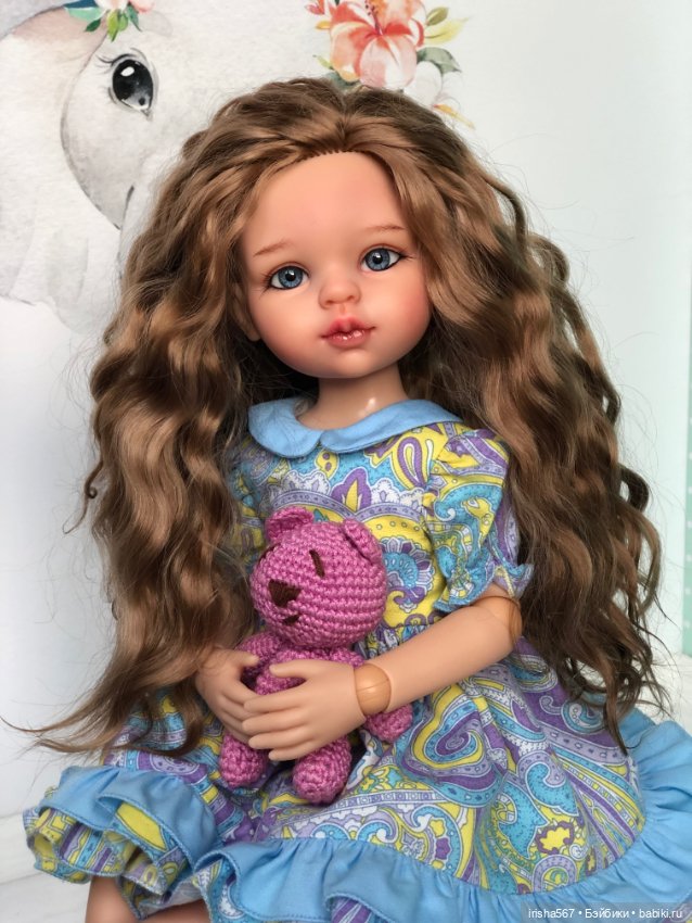 Маленькая малышка Паолка — ООАК Paola Reina (Паола Рейна) и испанских кукол: перерисовка