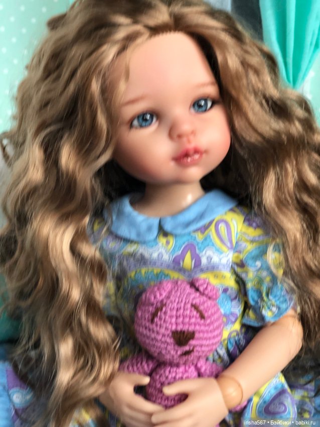 Маленькая малышка Паолка — ООАК Paola Reina (Паола Рейна) и испанских кукол: перерисовка (фото 10)