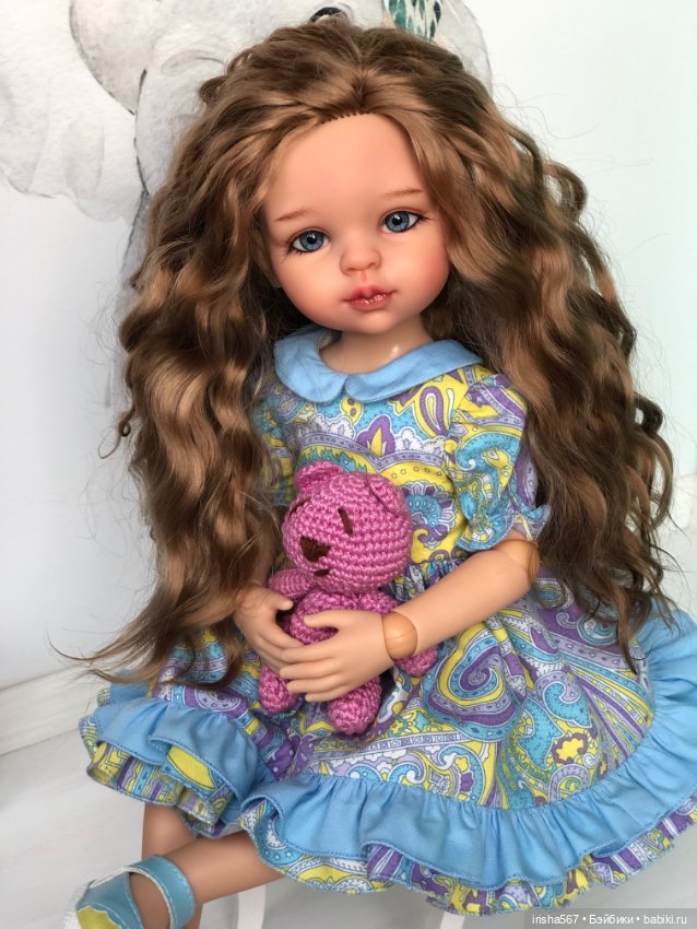 Маленькая малышка Паолка — ООАК Paola Reina (Паола Рейна) и испанских кукол: перерисовка