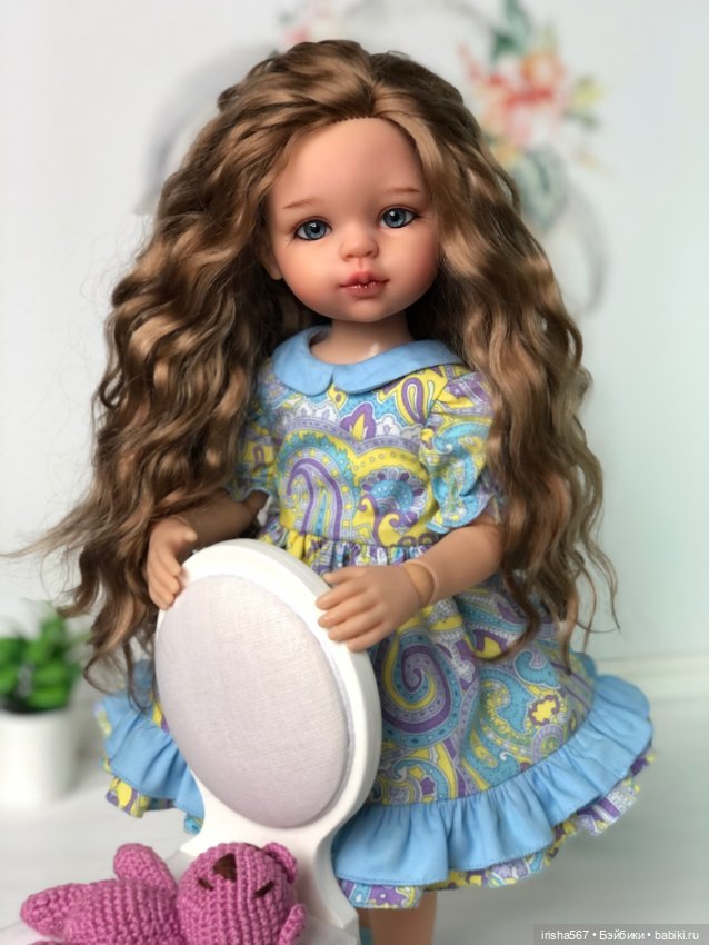 Маленькая малышка Паолка — ООАК Paola Reina (Паола Рейна) и испанских кукол: перерисовка