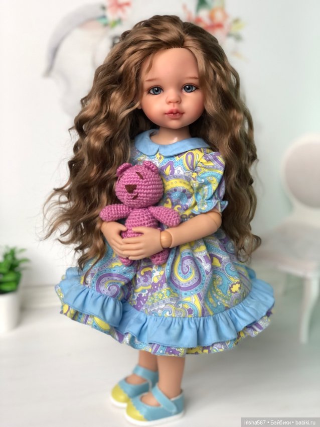 Маленькая малышка Паолка — ООАК Paola Reina (Паола Рейна) и испанских кукол: перерисовка