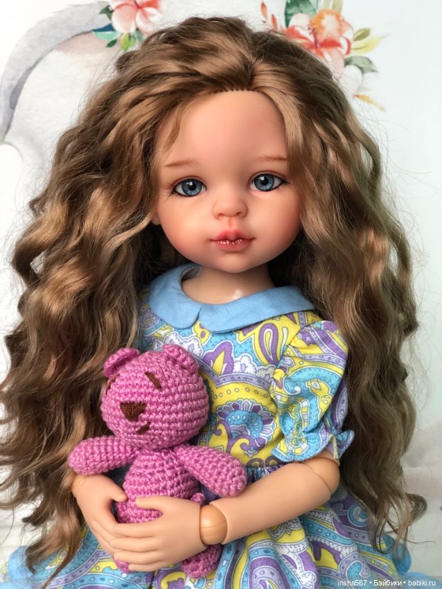 Маленькая малышка Паолка — ООАК Paola Reina (Паола Рейна) и испанских кукол: перерисовка