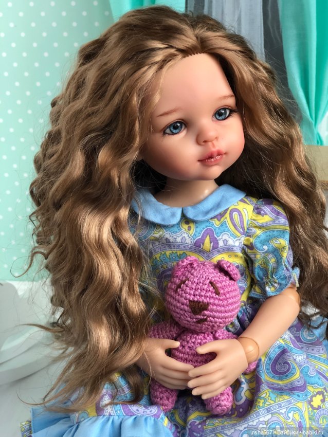 Маленькая малышка Паолка — ООАК Paola Reina (Паола Рейна) и испанских кукол: перерисовка