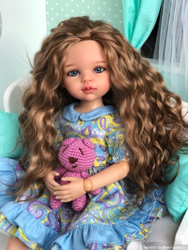 Маленькая малышка Паолка — ООАК Paola Reina (Паола Рейна) и испанских кукол: перерисовка (фото 8)