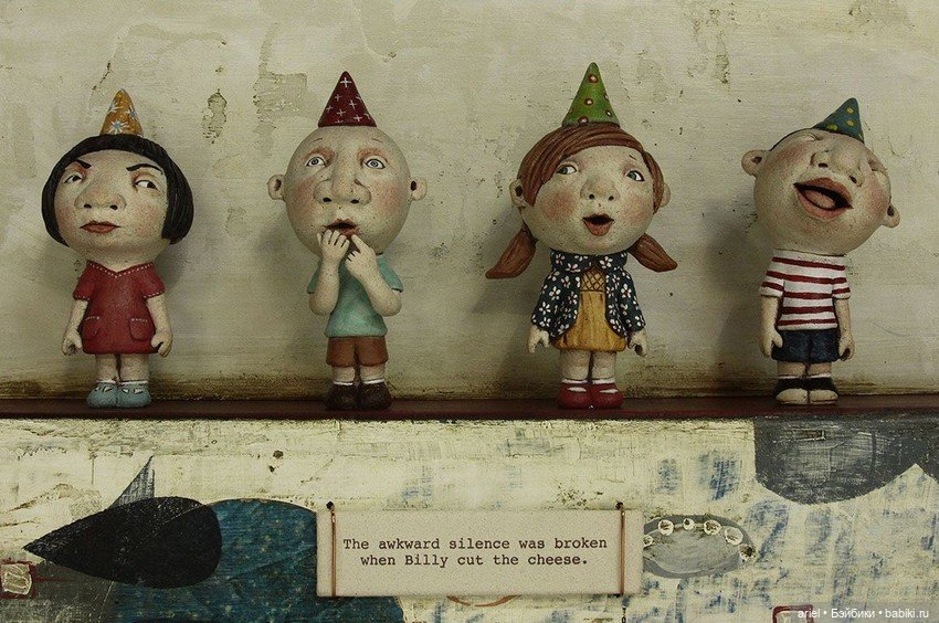 Креативные керамические скульптуры от автора Kina Crow (фото 3)