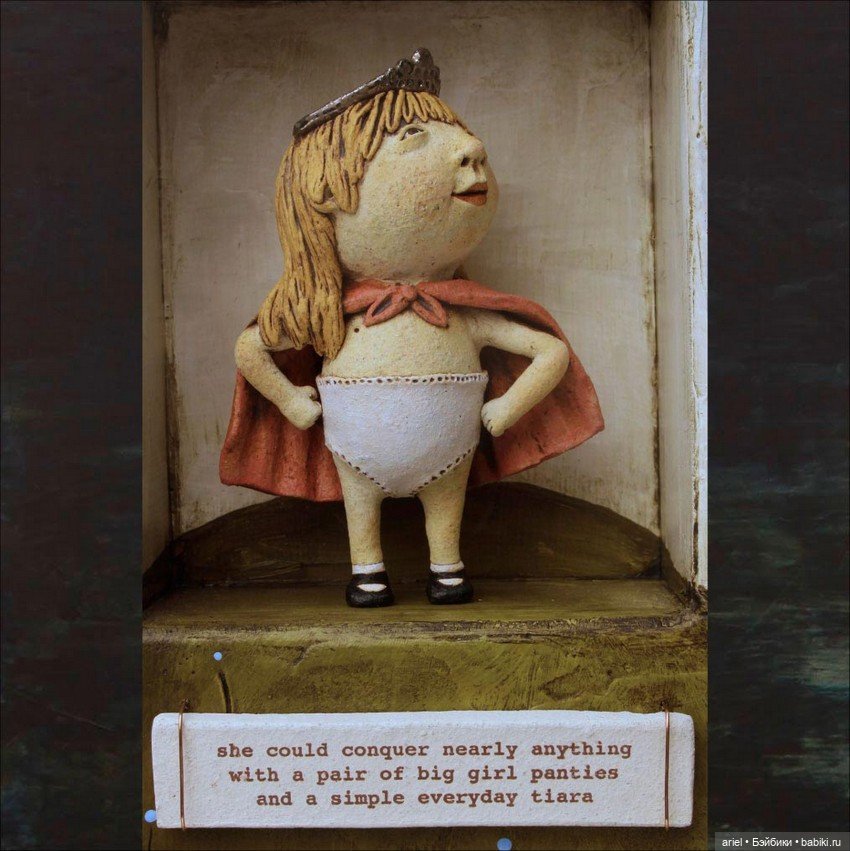 Креативные керамические скульптуры от автора Kina Crow (фото 4)