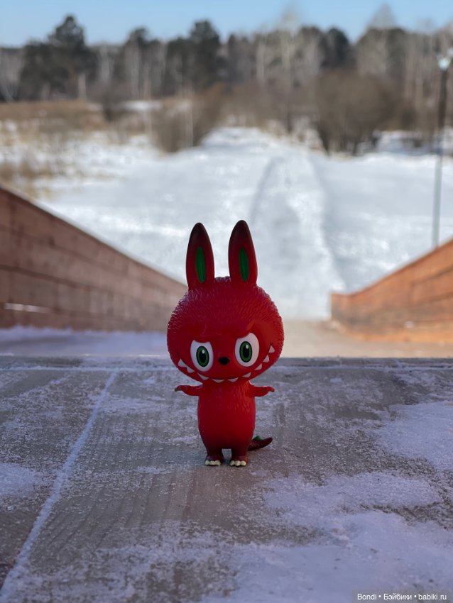 Симпатичный, активный и позитивный монстрик labubu Mini Zimomo (фото 4)