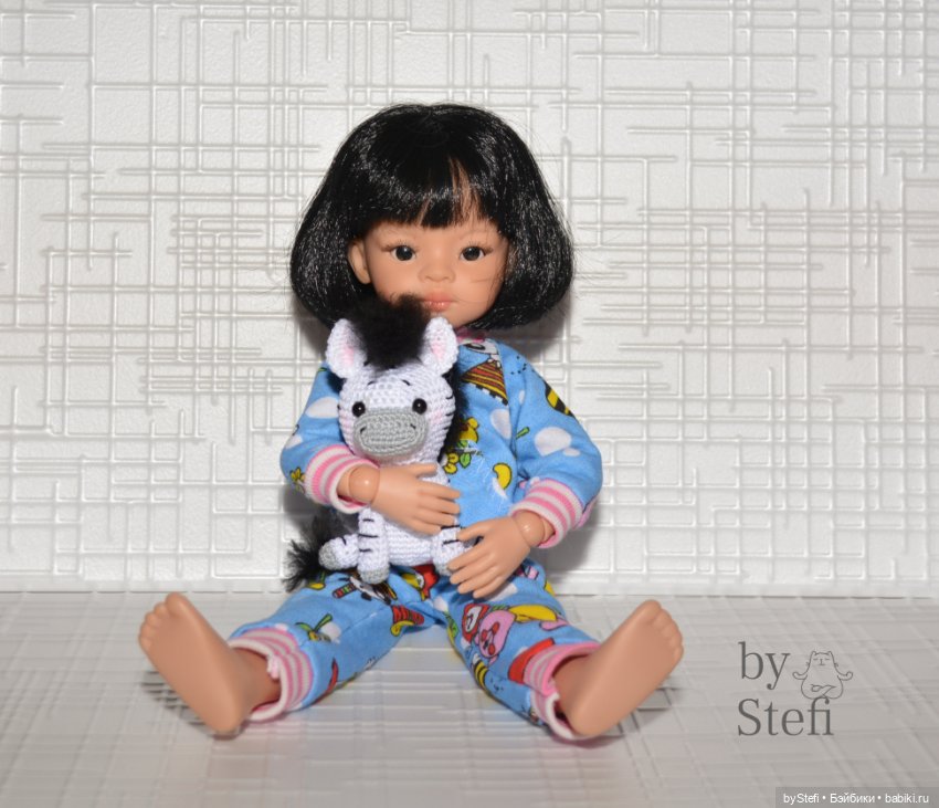 Игрушка для куклы связалась (фото 6)