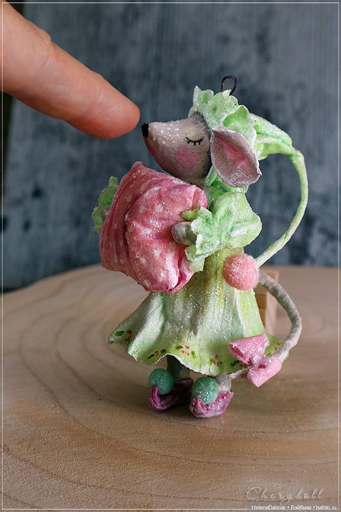 Вторая серия ватничков — Ватные игрушки на елку: ретро