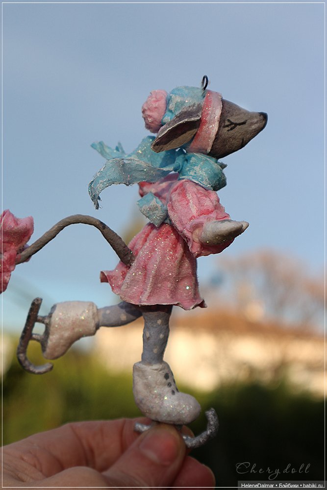 Вторая серия ватничков — Ватные игрушки на елку: ретро