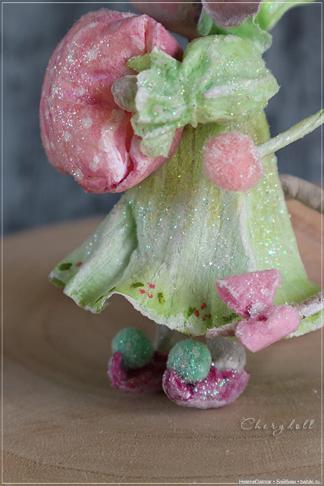 Вторая серия ватничков — Ватные игрушки на елку: ретро