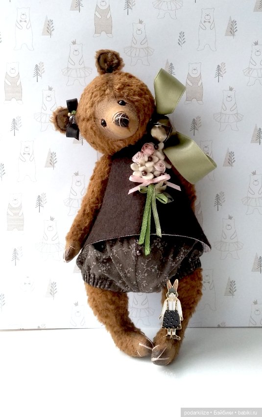 Флорет — Авторские мишки Тедди и друзья: фото (фото 6)