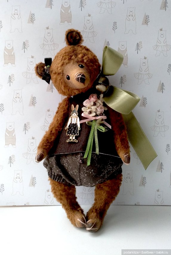 Флорет — Авторские мишки Тедди и друзья: фото