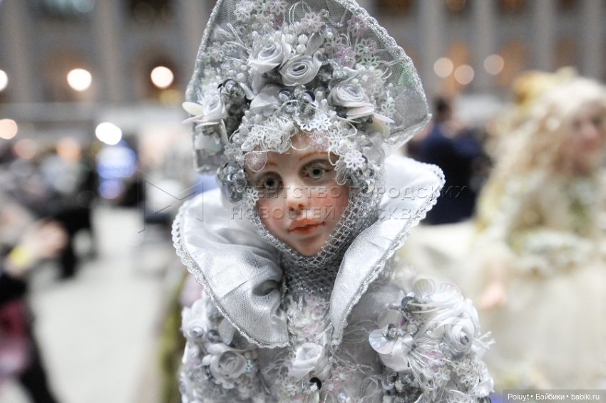 Снегурочка - повтор — Лепка авторских кукол: полимерная глина (фото 9)