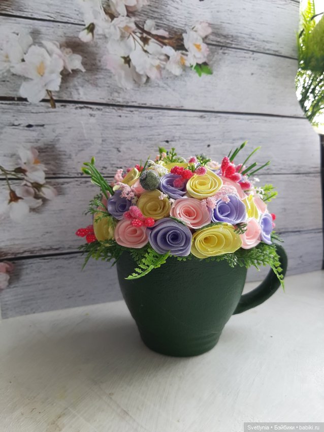 Ах, весна, весна — Авторские игрушки из разных материалов: синельная проволока