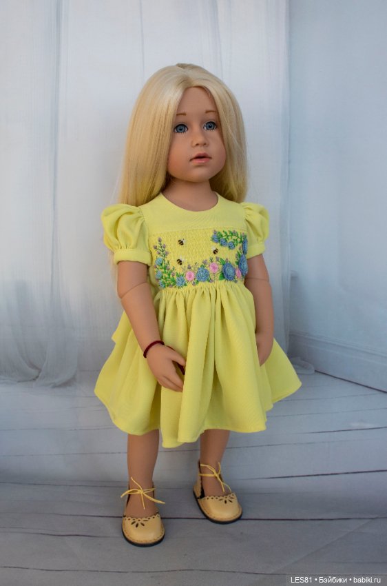 Цветочные платья для любимых кукол