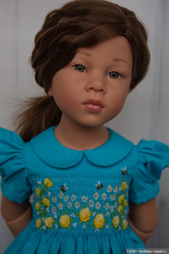 Цветочные платья для любимых кукол
