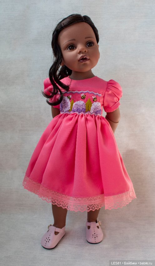 Цветочные платья для любимых кукол