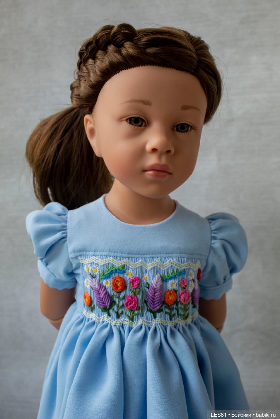 Цветочные платья для любимых кукол (фото 4)