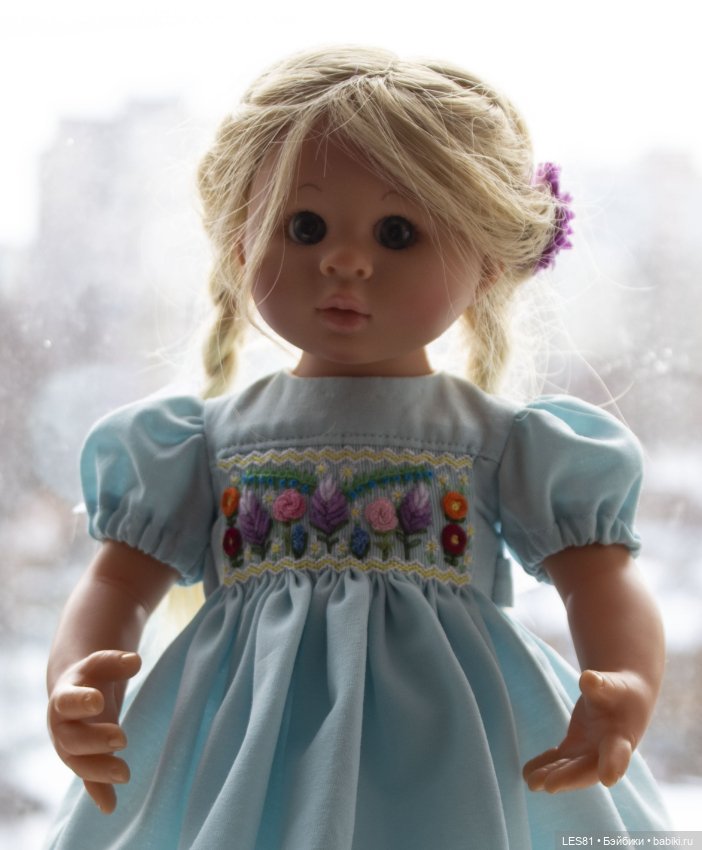 Цветочные платья для любимых кукол (фото 9)