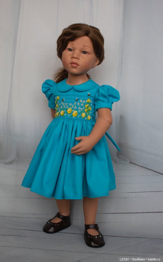 Цветочные платья для любимых кукол