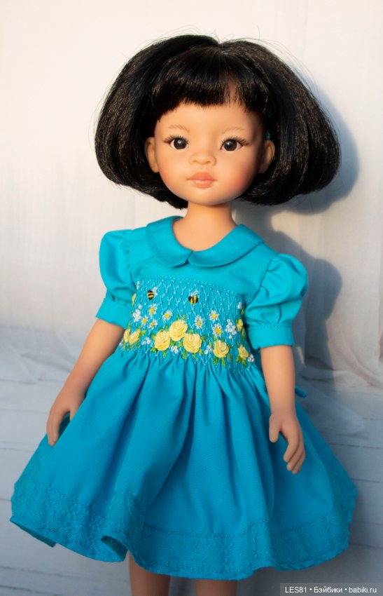 Цветочные платья для любимых кукол