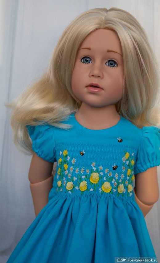 Цветочные платья для любимых кукол